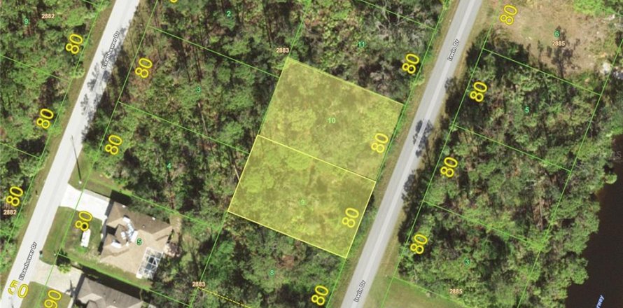Land in Port Charlotte, Florida № 2201028