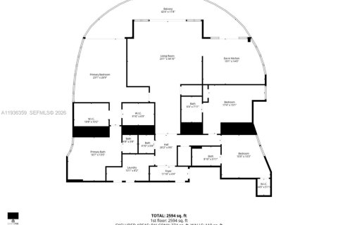 Condo in Sunny Isles Beach, Florida, 3 bedrooms  № 1998769 - photo 3