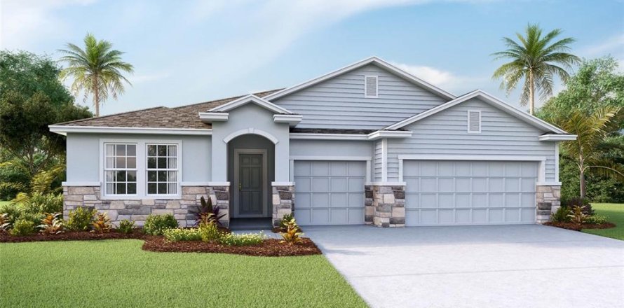 House in Wildwood, Florida 4 bedrooms, 263.47 sq.m. № 1585653