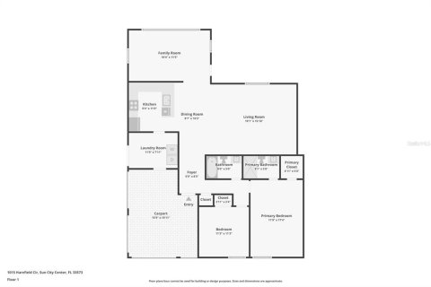 Condominio en venta en Sun City Center, Florida, 2 dormitorios, 134.52 m2 № 1722947 - foto 19