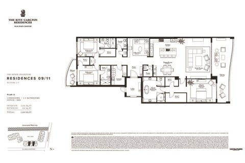Купить кондоминиум в Палм-Бич-Гарденс, Флорида 3 комнаты, 310.29м2, № 2084024 - фото 10