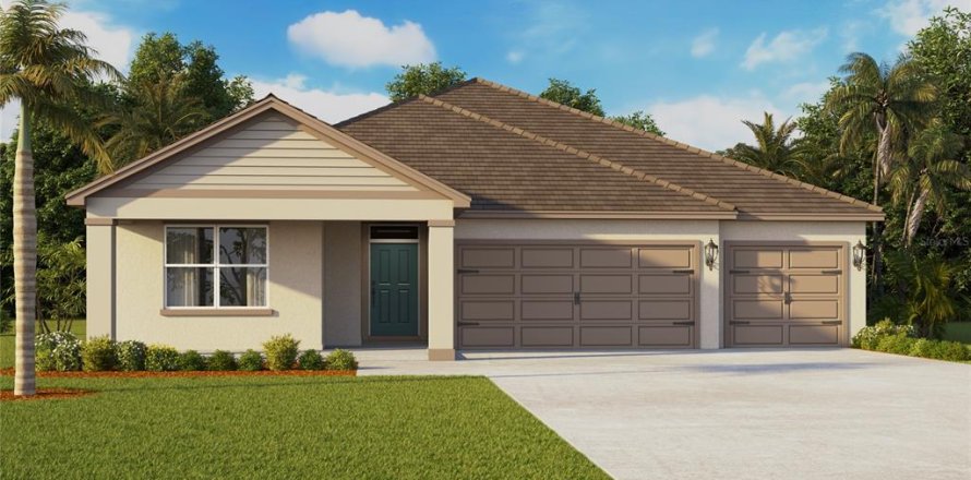 House in Lakeland, Florida 5 bedrooms, 231.33 sq.m. № 2113692