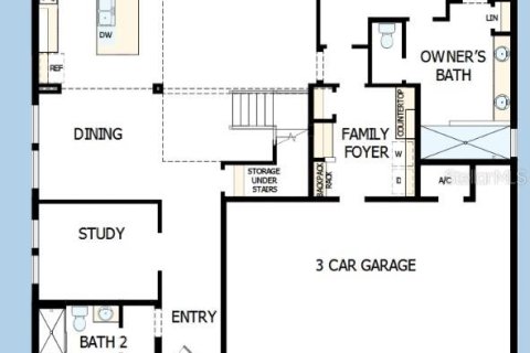 House in Wesley Chapel, Florida 4 bedrooms, 284.19 sq.m. № 1652512 - photo 3