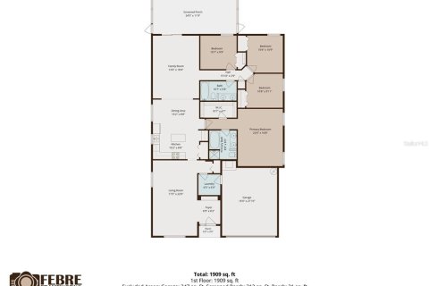 Villa ou maison à vendre à New Port Richey, Floride: 4 chambres, 182.83 m2 № 2308651 - photo 18