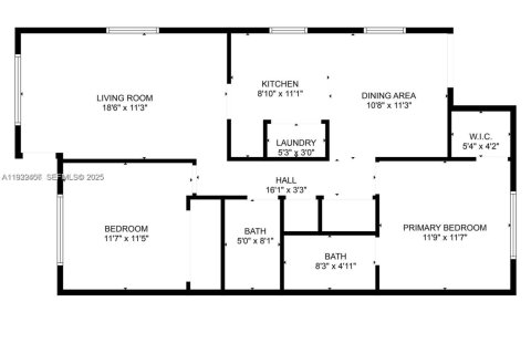 Снять в аренду виллу или дом в Катлер-Бей, Флорида 2 спальни, 98.1м2, № 1990862 - фото 18