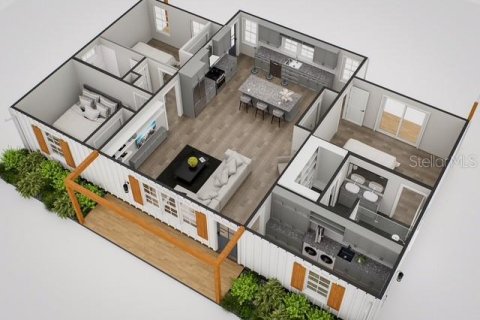Купить виллу или дом в Сатсума, Флорида 5 комнат, 138.42м2, № 2206203 - фото 20
