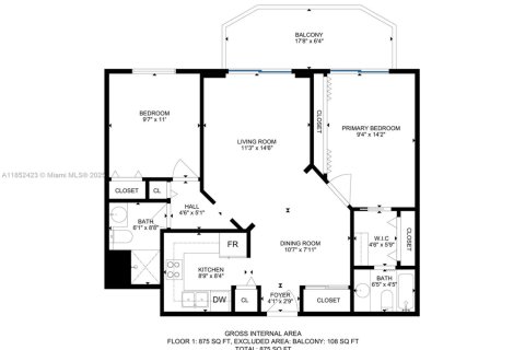 Copropriété à vendre à Miami Beach, Floride: 2 chambres, 80.82 m2 № 1872432 - photo 2