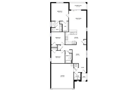 House in OCALA PRESERVE in Ocala, Florida 3 bedrooms, 139.73 sq.m. № 1403417 - photo 17
