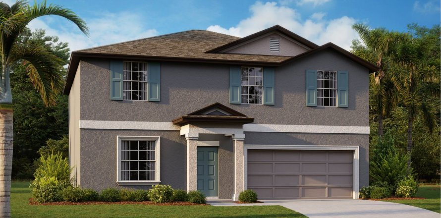 Casa en Saddle Creek Preserve - The Estates I en Lakeland, Florida 4 habitaciones, 240 m2 № 304869