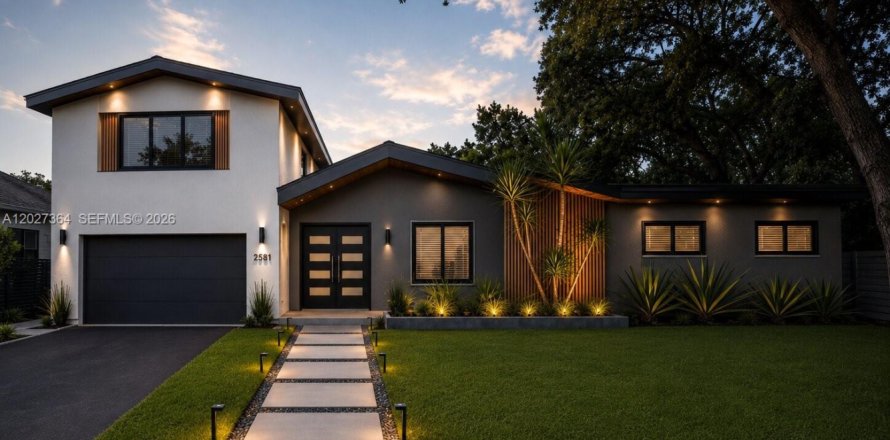 House in Miami, Florida 5 bedrooms, 228.08 sq.m. № 2257655