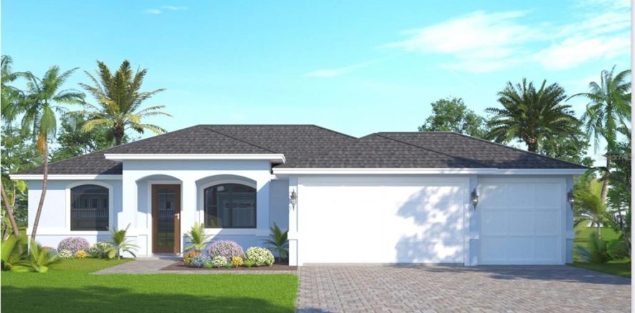 House in North Port, Florida 3 bedrooms, 140.1 sq.m. № 2239355