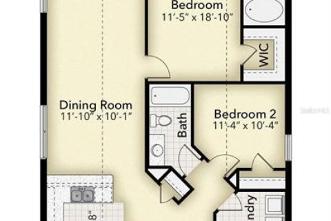 Casa en venta en Bell, Florida, 3 dormitorios, 137.31 m2 № 1686525 - foto 4