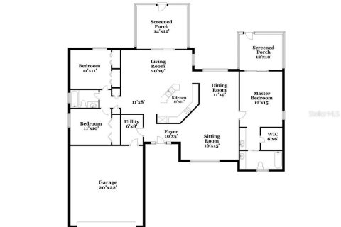 Villa ou maison à louer à Kissimmee, Floride: 3 chambres, 160.54 m2 № 1902742 - photo 2