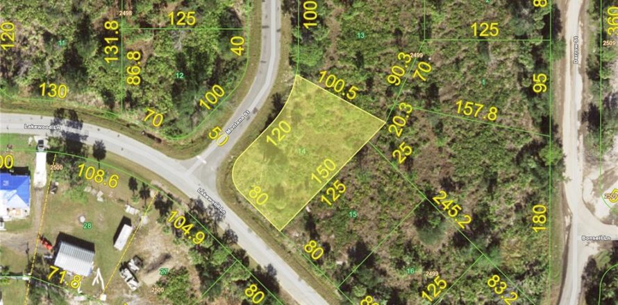 Land in Port Charlotte, Florida № 2164948