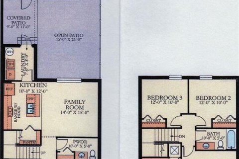 Touwnhouse à louer à Winter Garden, Floride: 3 chambres, 162.39 m2 № 2416270 - photo 19