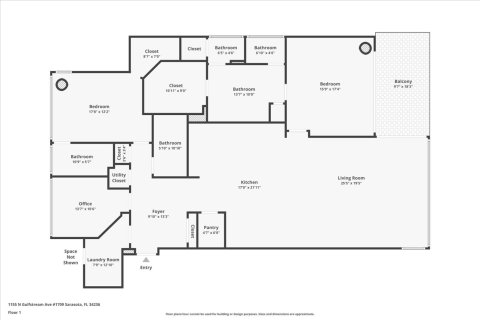 Condo in Sarasota, Florida, 3 bedrooms  № 1560542 - photo 1