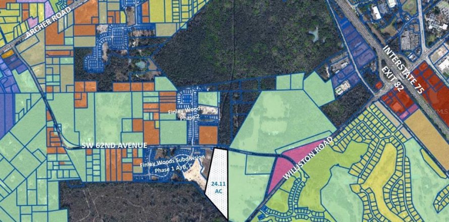 Land in Gainesville, Florida № 2098501