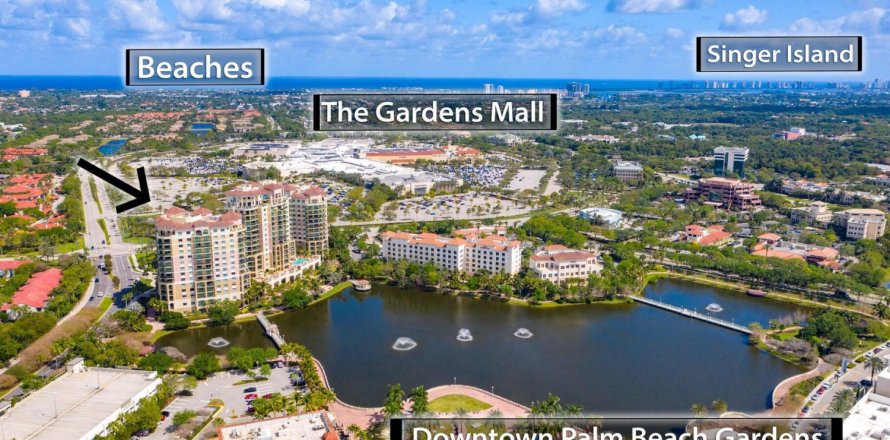 Condo à Palm Beach Gardens, Floride, 3 chambres № 876734