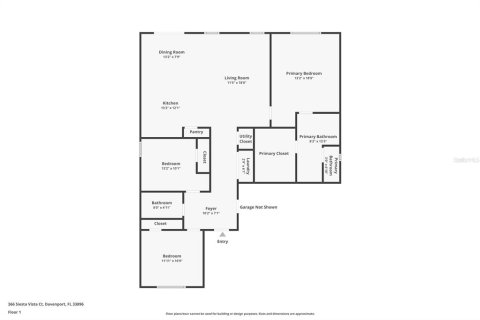 House in Davenport, Florida 3 bedrooms, 142.42 sq.m. № 1845280 - photo 5