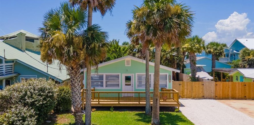 House in Flagler Beach, Florida 2 bedrooms, 96.62 sq.m. № 1846393