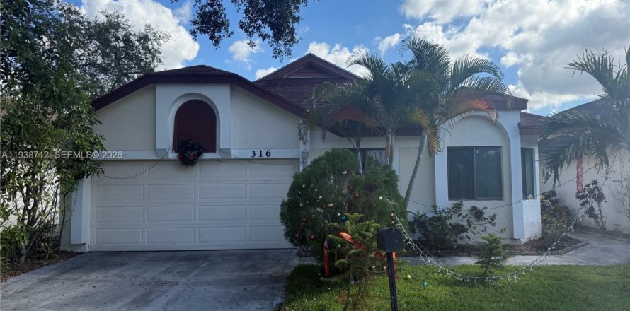 Villa ou maison à North Lauderdale, Floride 3 chambres, 123.19 m2 № 1996585