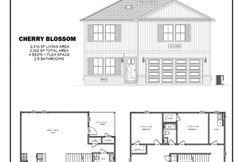 House in Crestview, Florida 4 bedrooms, 213.21 sq.m. № 562143 - photo 1