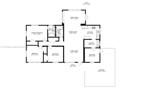 House in Fort Lauderdale, Florida 3 bedrooms, 125.42 sq.m. № 1776234 - photo 30