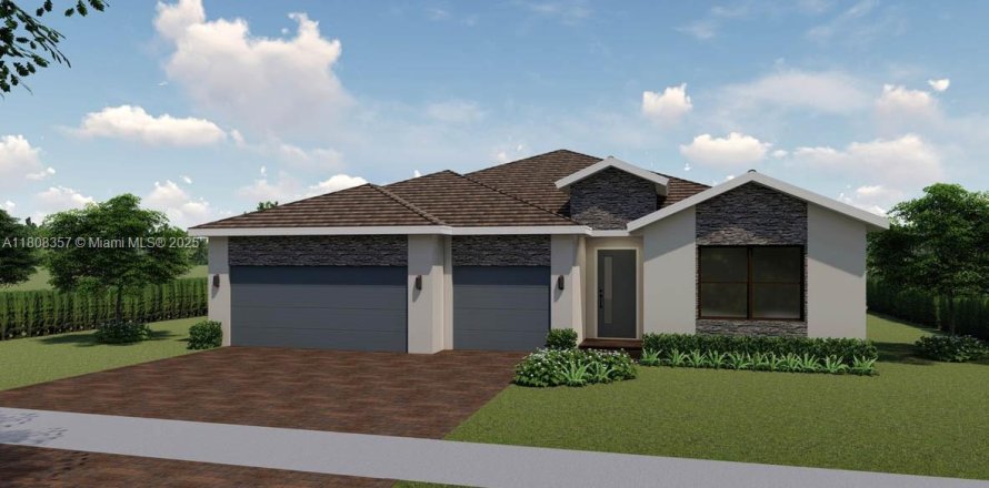 House in Homestead, Florida 4 bedrooms, 263.56 sq.m. № 1748548