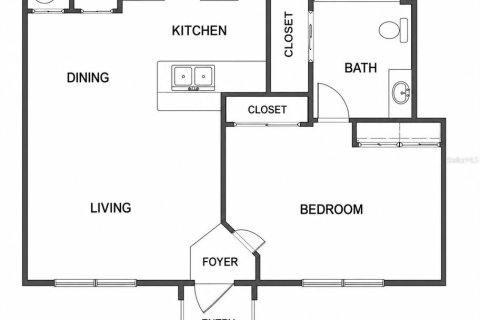 Copropriété à louer à Orlando, Floride: 1 chambre, 45.99 m2 № 2227275 - photo 11
