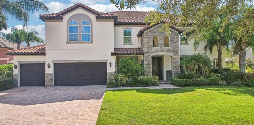 House in Lutz, Florida 7 bedrooms, 440.54 sq.m. № 2313046
