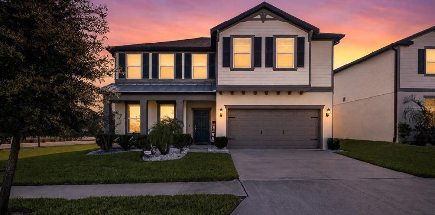 House in Wesley Chapel, Florida 4 bedrooms, 270.35 sq.m. № 2393882