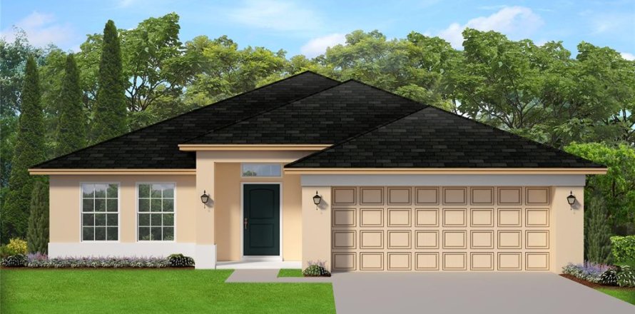 House in Ocala, Florida 4 bedrooms, 187.66 sq.m. № 2234408