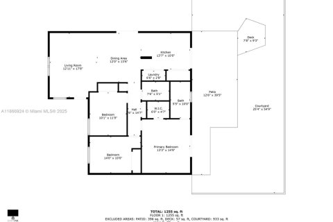 House in Cutler Bay, Florida 3 bedrooms, 127.18 sq.m. № 1897416 - photo 24