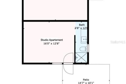 House in Daytona Beach, Florida 3 bedrooms, 116.5 sq.m. № 2098622 - photo 11