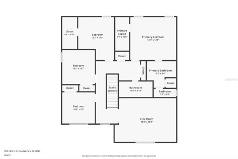 House in Pinellas Park, Florida 4 bedrooms, 213.21 sq.m. № 1910525 - photo 26