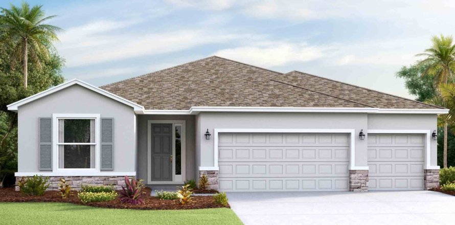 House in Bella Lago in Parrish, Florida 4 bedrooms, 236 sq.m. № 590506