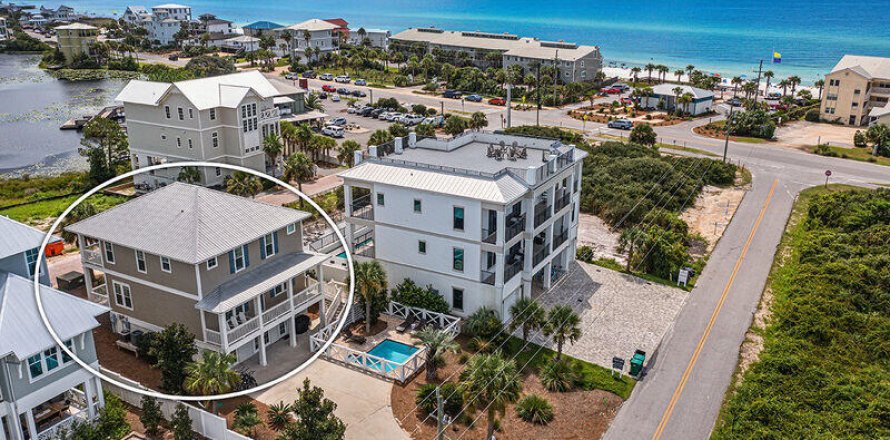 House in Santa Rosa Beach, Florida 7 bedrooms, 331.66 sq.m. № 559989