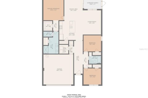 Casa en alquiler en Winter Haven, Florida, 3 dormitorios, 157 m2 № 1803118 - foto 13