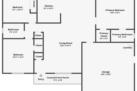 Casa en venta en Pinellas Park, Florida, 3 dormitorios, 122.26 m2 № 2386181 - foto 6