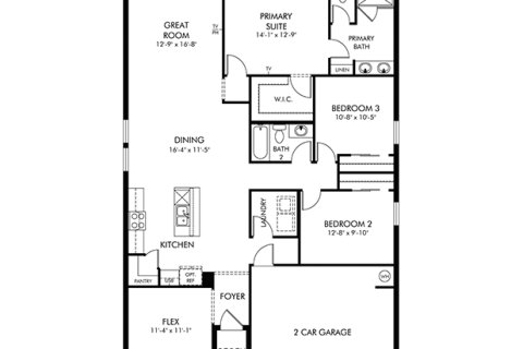 House in Winter Haven, Florida 3 bedrooms, 157.47 sq.m. № 1790055 - photo 1