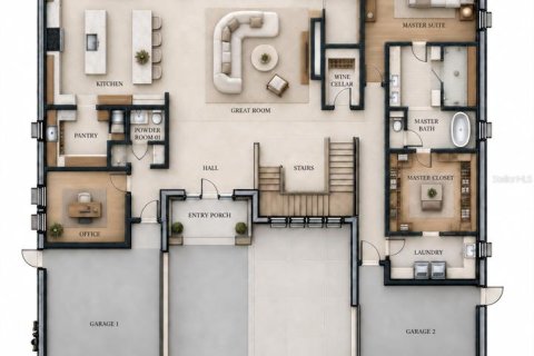 Villa ou maison à vendre à Orlando, Floride: 5 chambres, 496.38 m2 № 2349534 - photo 4