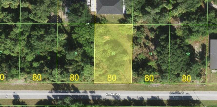 Land in Port Charlotte, Florida № 2387359