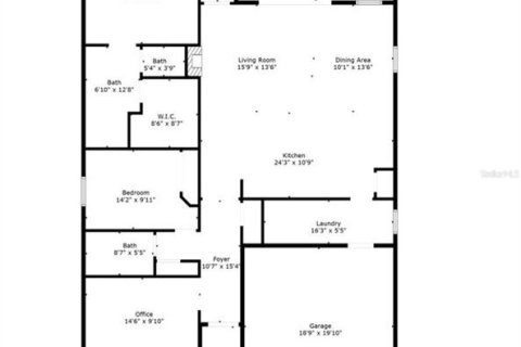 Villa ou maison à vendre à Ocala, Floride: 2 chambres, 154.22 m2 № 1915425 - photo 6
