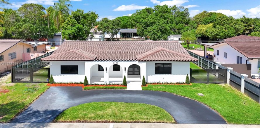House in Miami, Florida 4 bedrooms, 188.96 sq.m. № 1936362