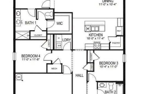Casa en venta en Okeechobee, Florida, 4 dormitorios, 169.83 m2 № 2175484 - foto 19