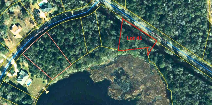 Land in De Funiak Springs, Florida № 561546