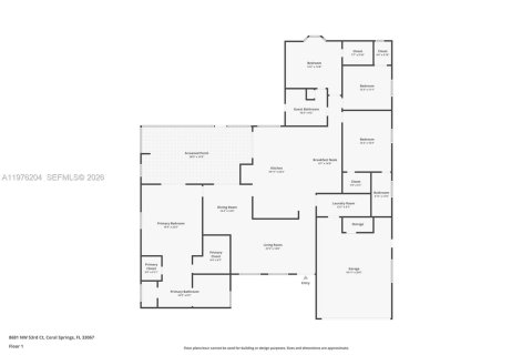 Casa en venta en Coral Springs, Florida, 4 dormitorios, 240.43 m2 № 2042323 - foto 11