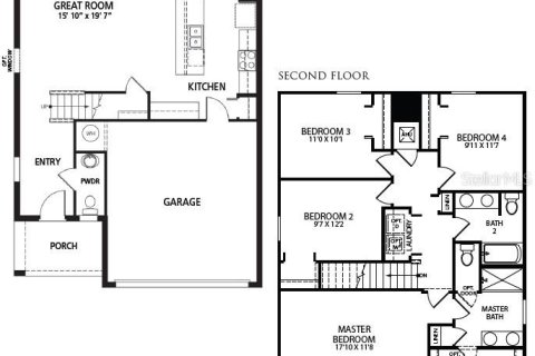House in DeLand, Florida 4 bedrooms, 181.07 sq.m. № 2157590 - photo 2