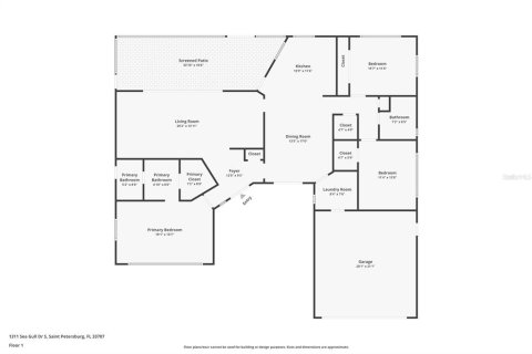 Villa ou maison à vendre à Saint Petersburg, Floride: 3 chambres, 172.61 m2 № 1688447 - photo 22