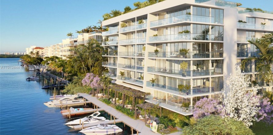 Condo in Bay Harbor Islands, Florida, 4 bedrooms  № 2345885